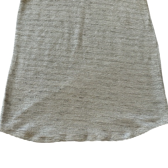 CASLON light gray ribbed 3/4 sleeve sweater dress size Medium - Picture 5 of 8